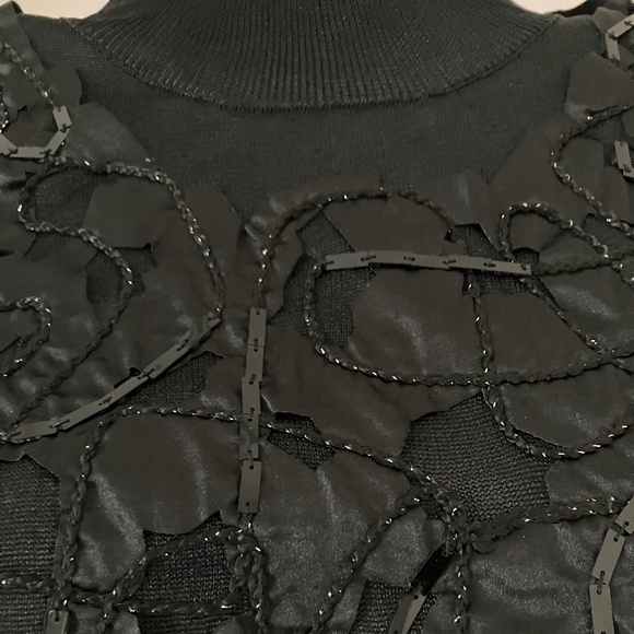 NEW VERSACE JEANS COUTURE SILK EMBELLISHED TOP - Picture 6 of 16